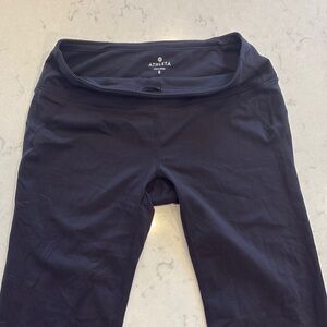 Athleta Jet Black Active boot cut yoga pants